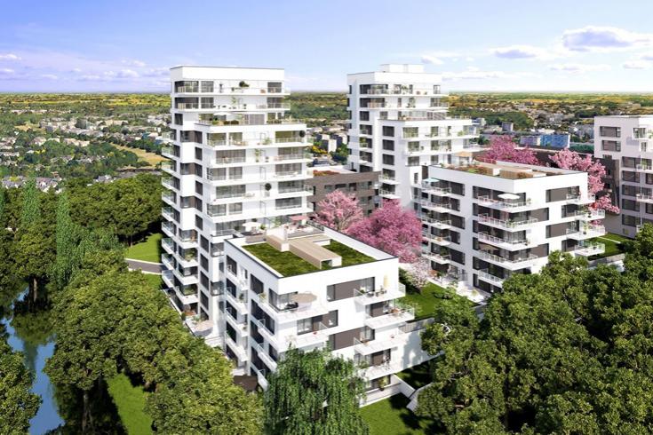 Les Cadets de Bretagne - Vue d'oiseau © Paumier Architectes