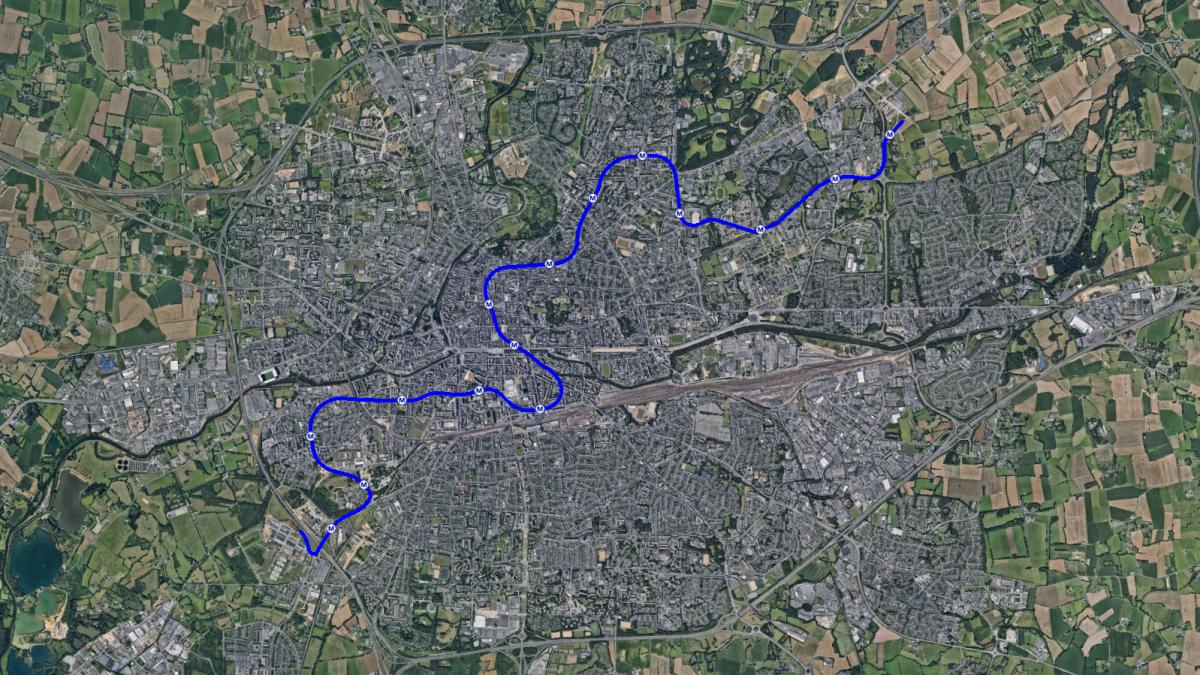 Transport - Metro ligne b © URBA-Rennes