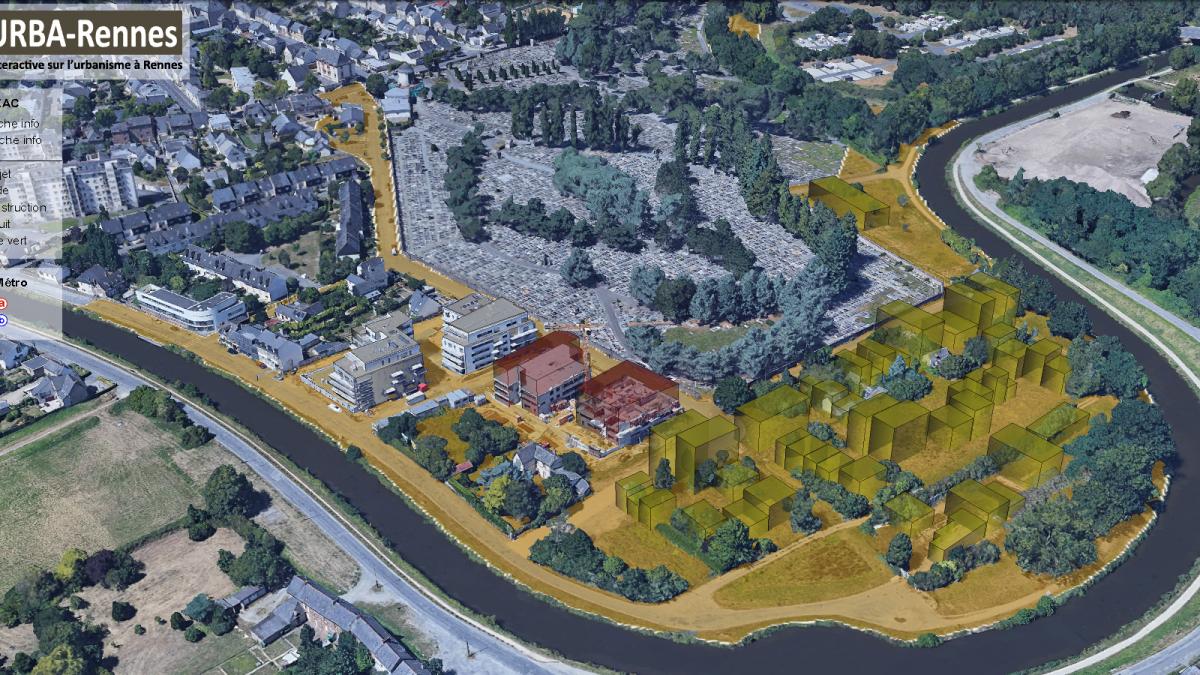 ZAC Plaisance © URBA-Rennes